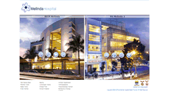 Desktop Screenshot of melindahospital.com